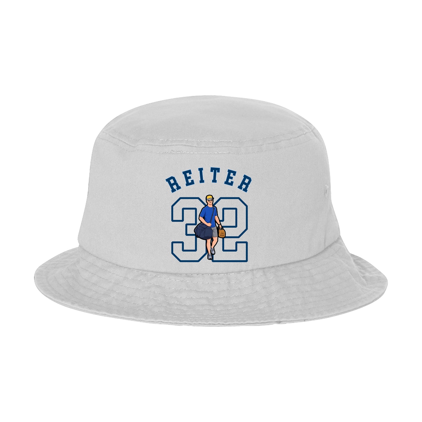 Bucket Cap — Shirsey Arch in White