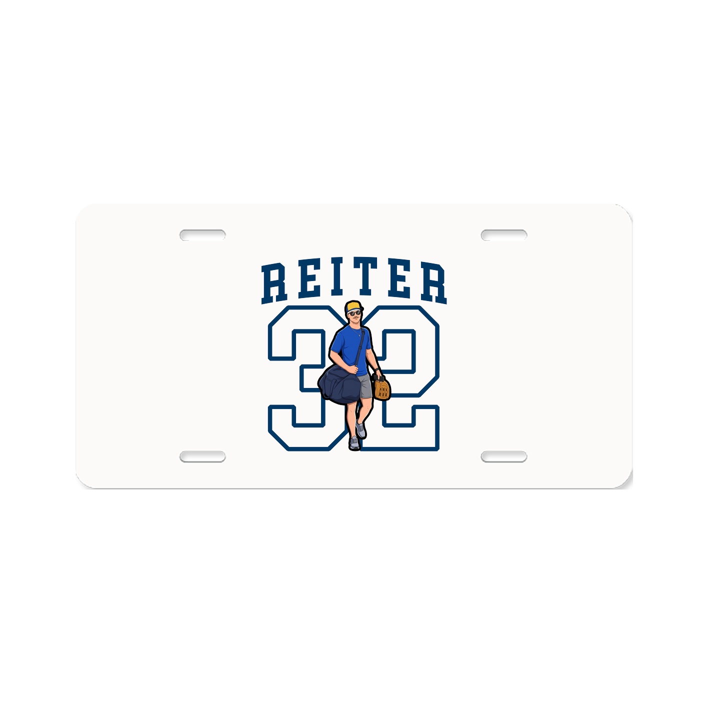 Aluminum License Plate