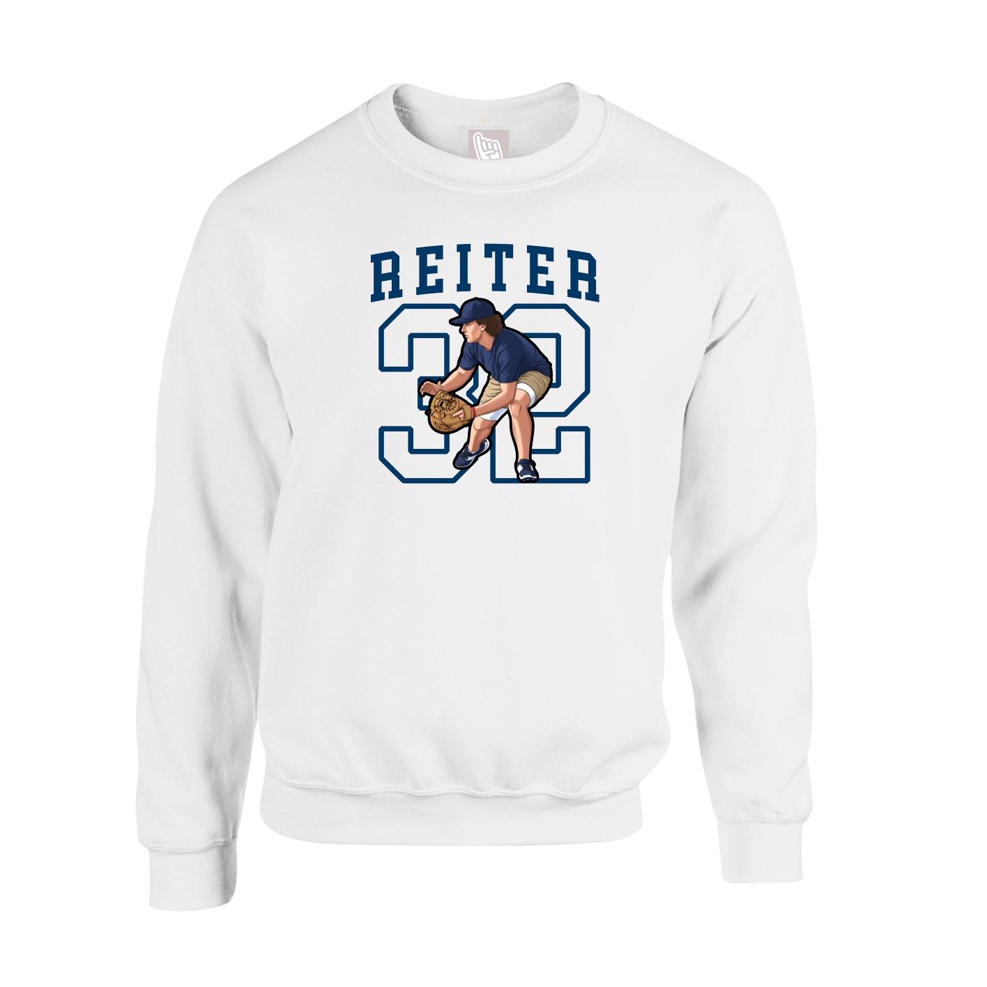 Fleece Crew — Shirsey in White
