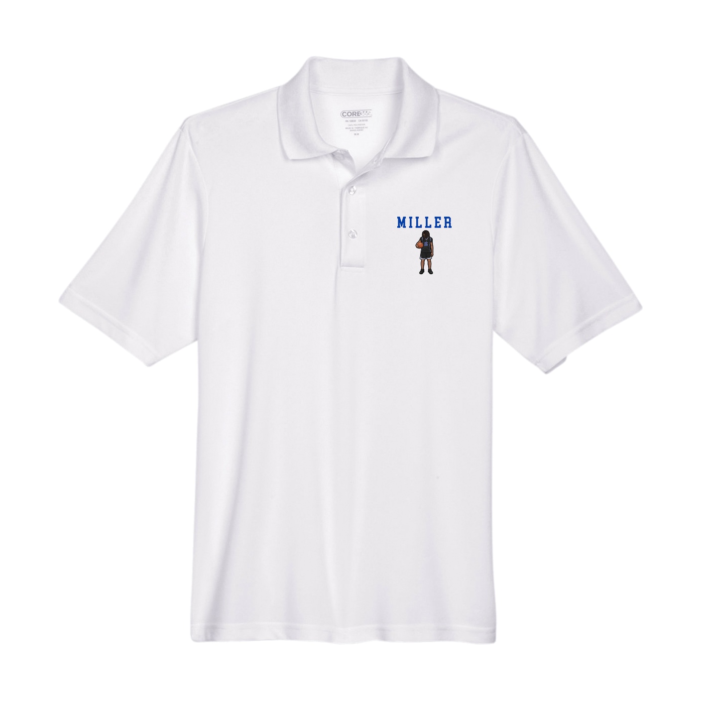 Performance Polo — Shirsey in White
