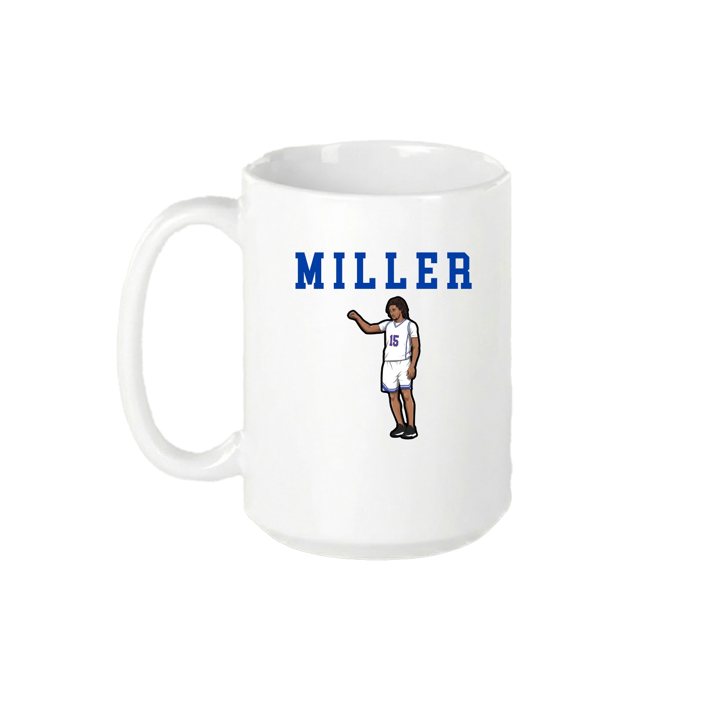 15oz Coffee Mug — Shirsey in White