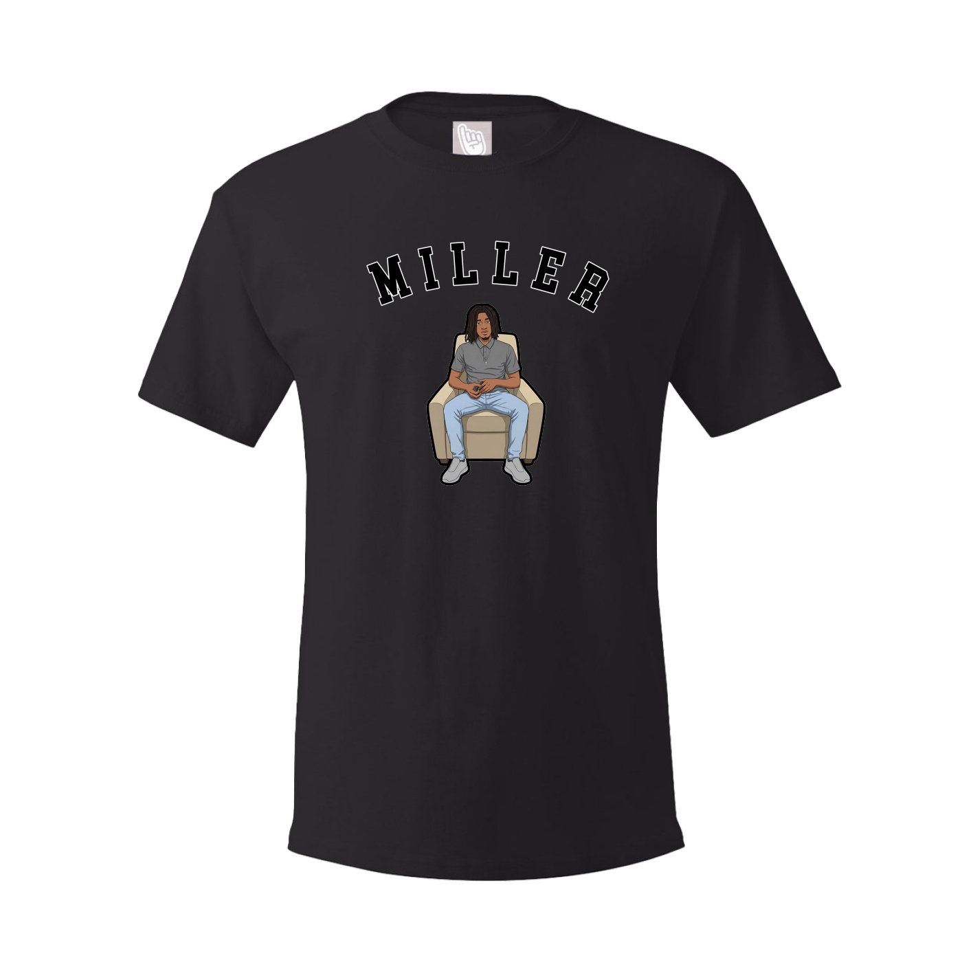 Youth Tee — Shirsey Arch in Black