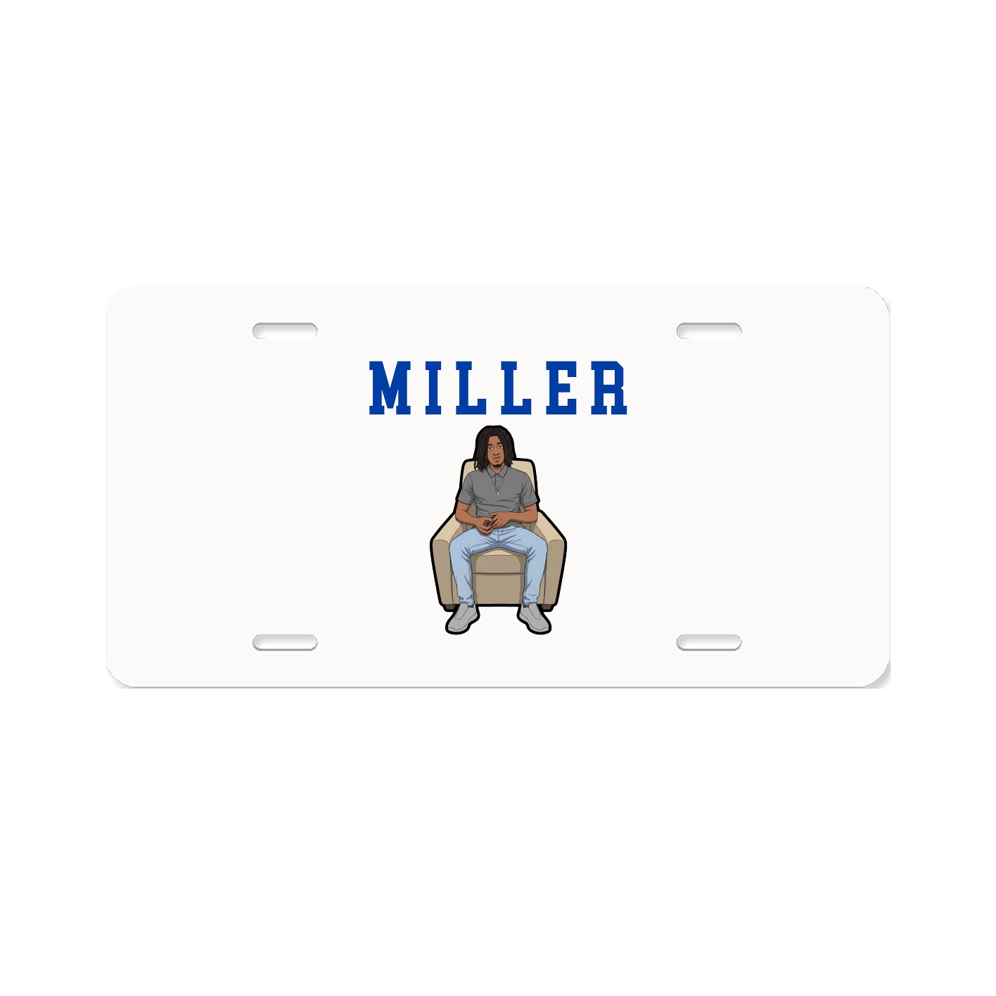 License Plate — Shirsey in Classic