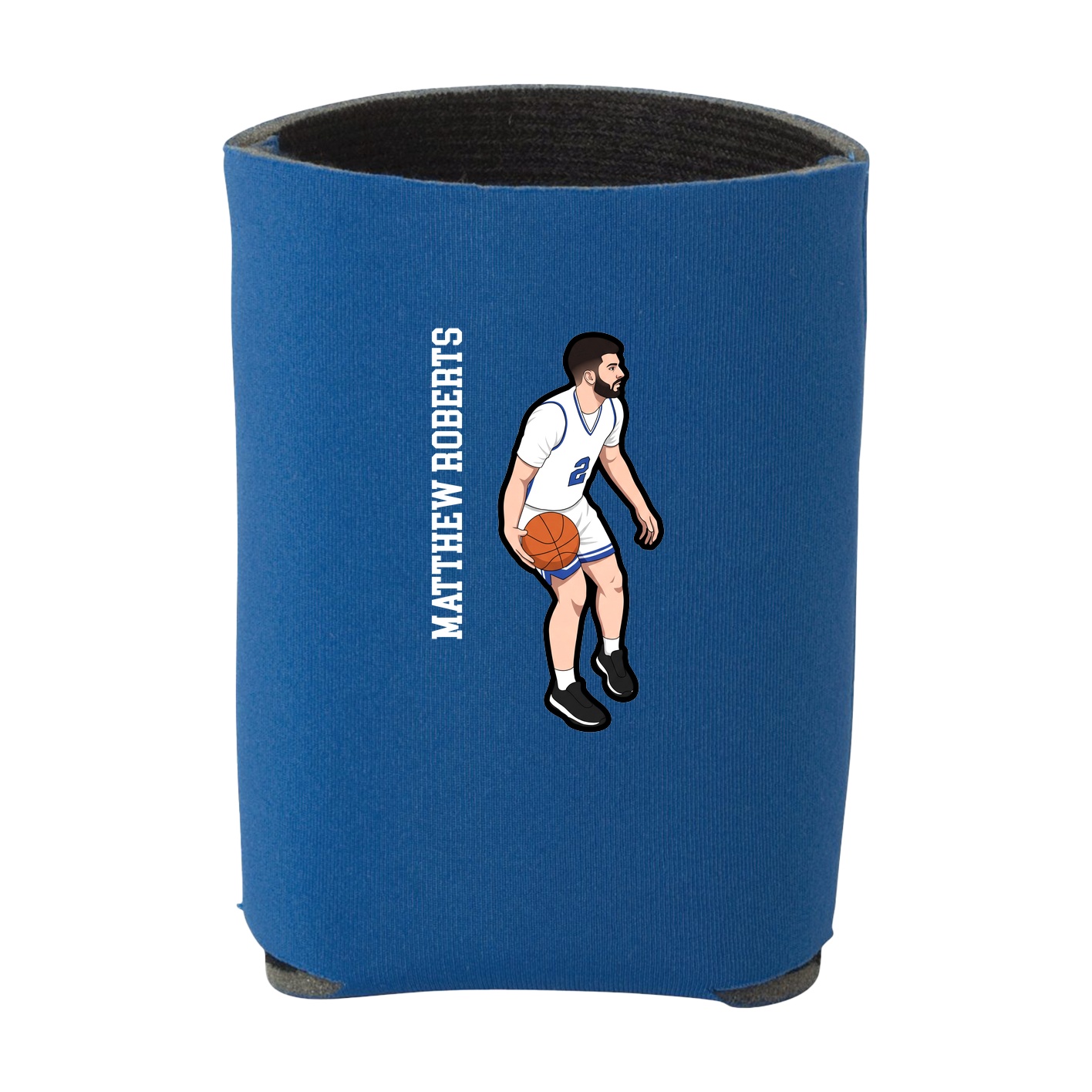 Can Holder — Name Vertical in Royal