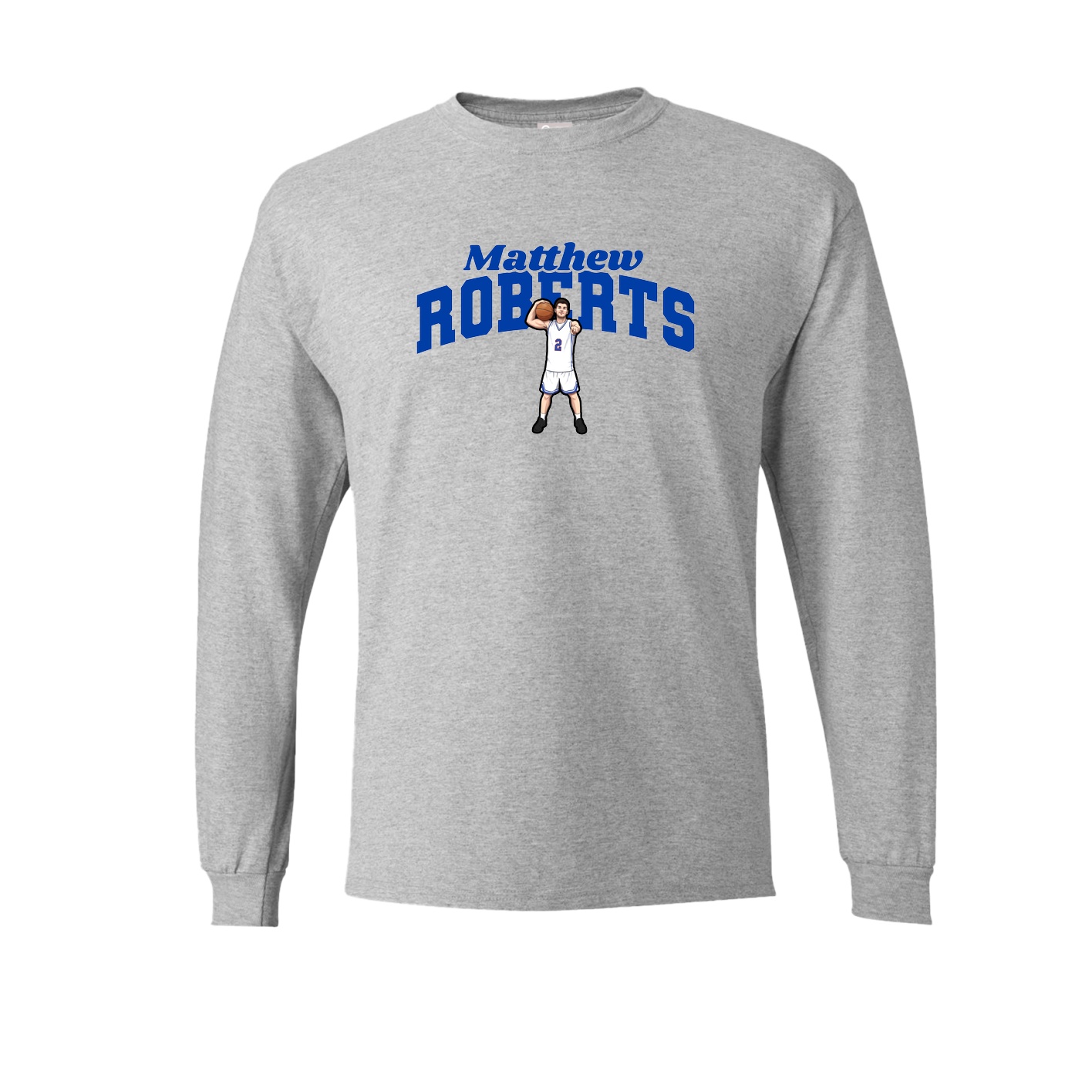 Long Sleeve Tee — Signature Arch in Grey