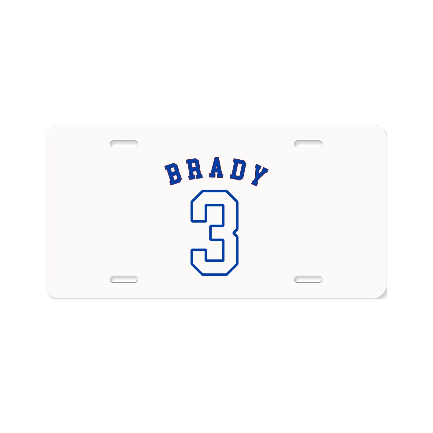 License Plate — Shirsey Arch in Classic