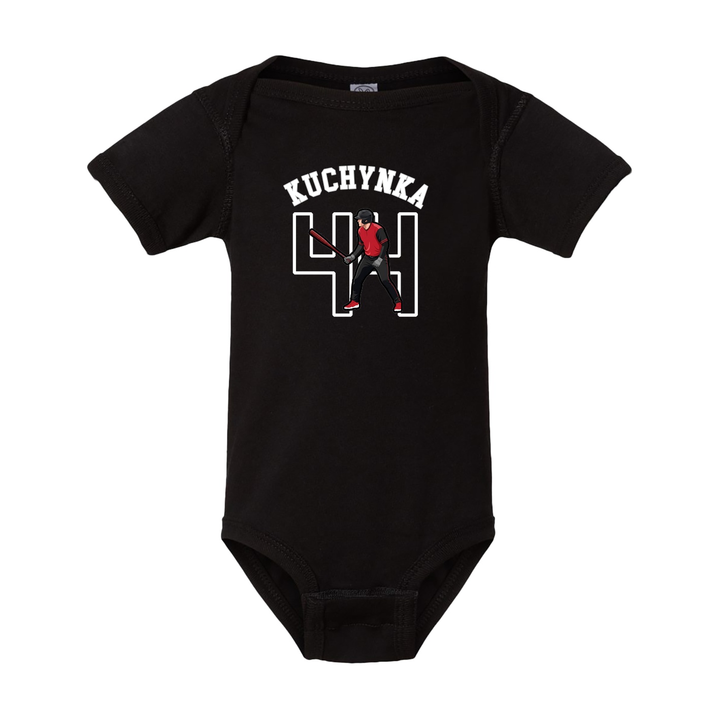 Baby Onesie — Shirsey Arch in Black