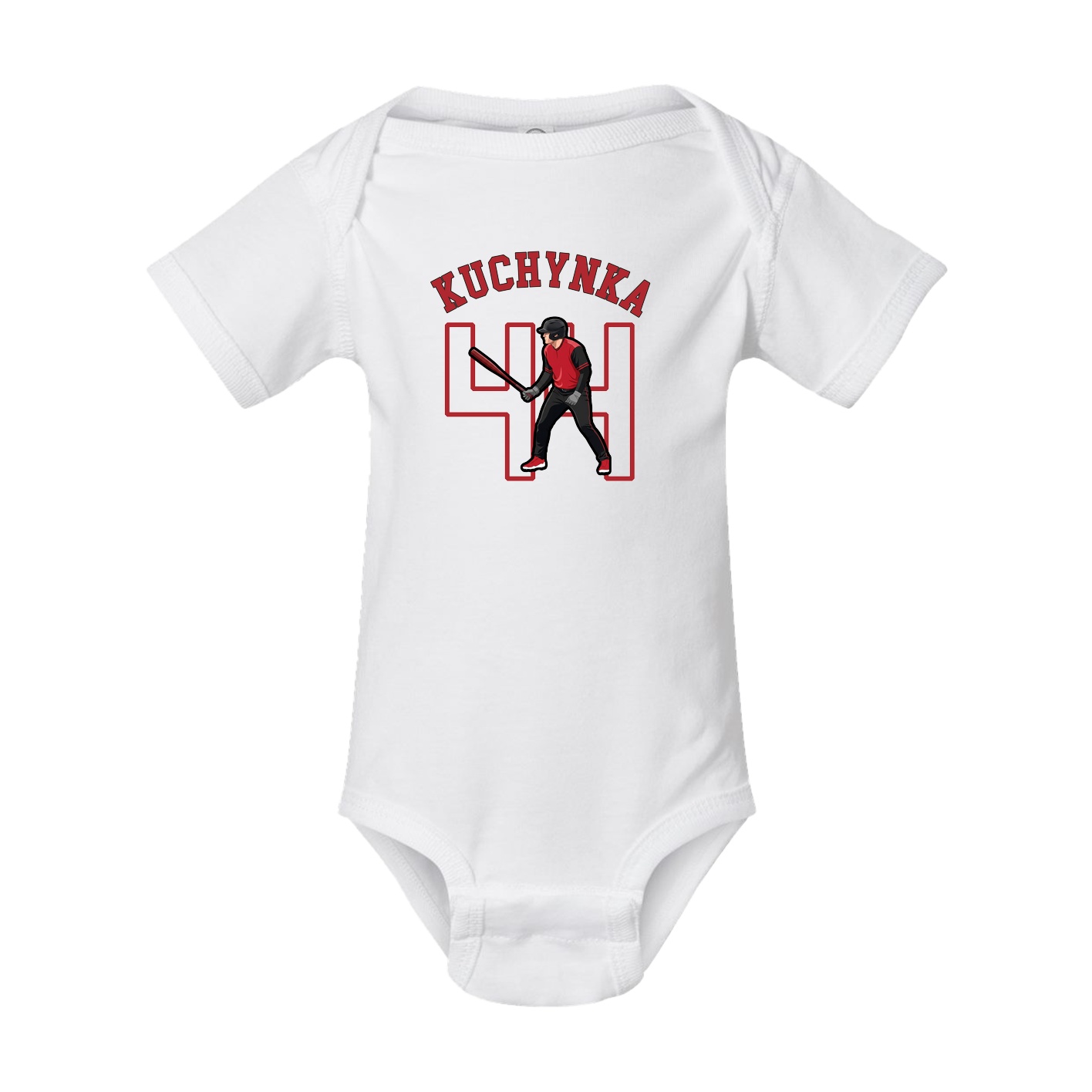 Baby Onesie — Shirsey Arch in White
