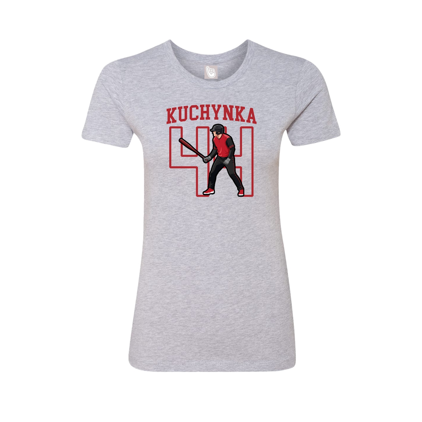 Fitted Women's Tee — Shirsey in Grey