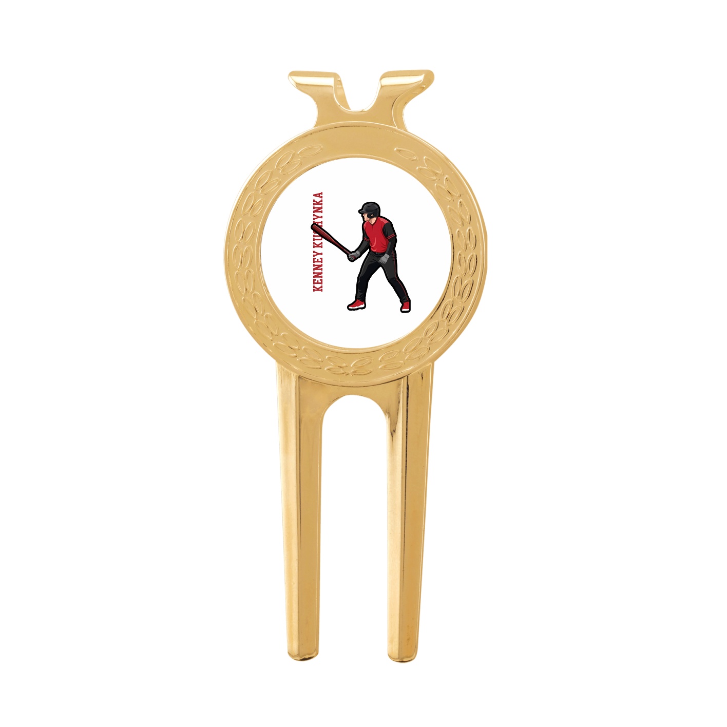 Divot Tool with Ball Marker — Name Vertical in Classic