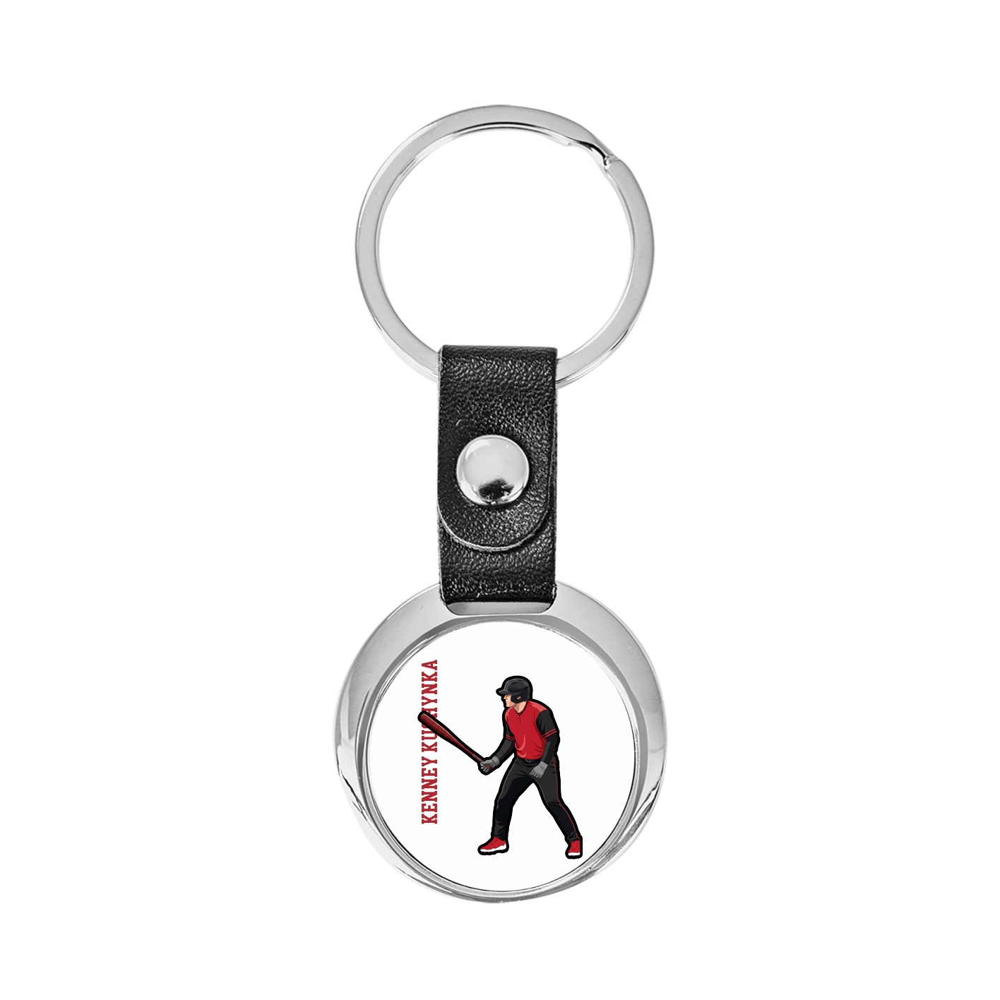 Key Chain — Name Vertical in Classic