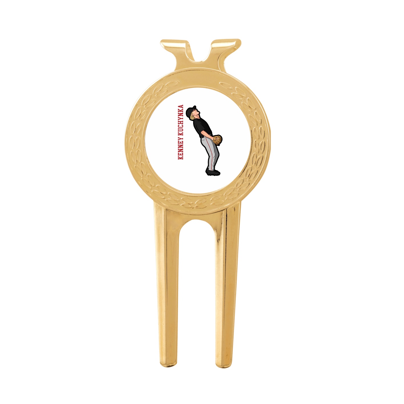 Divot Tool with Ball Marker — Name Vertical in Classic