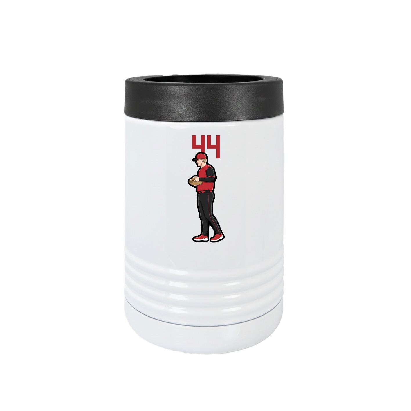 Beverage Holder — Number Top in White