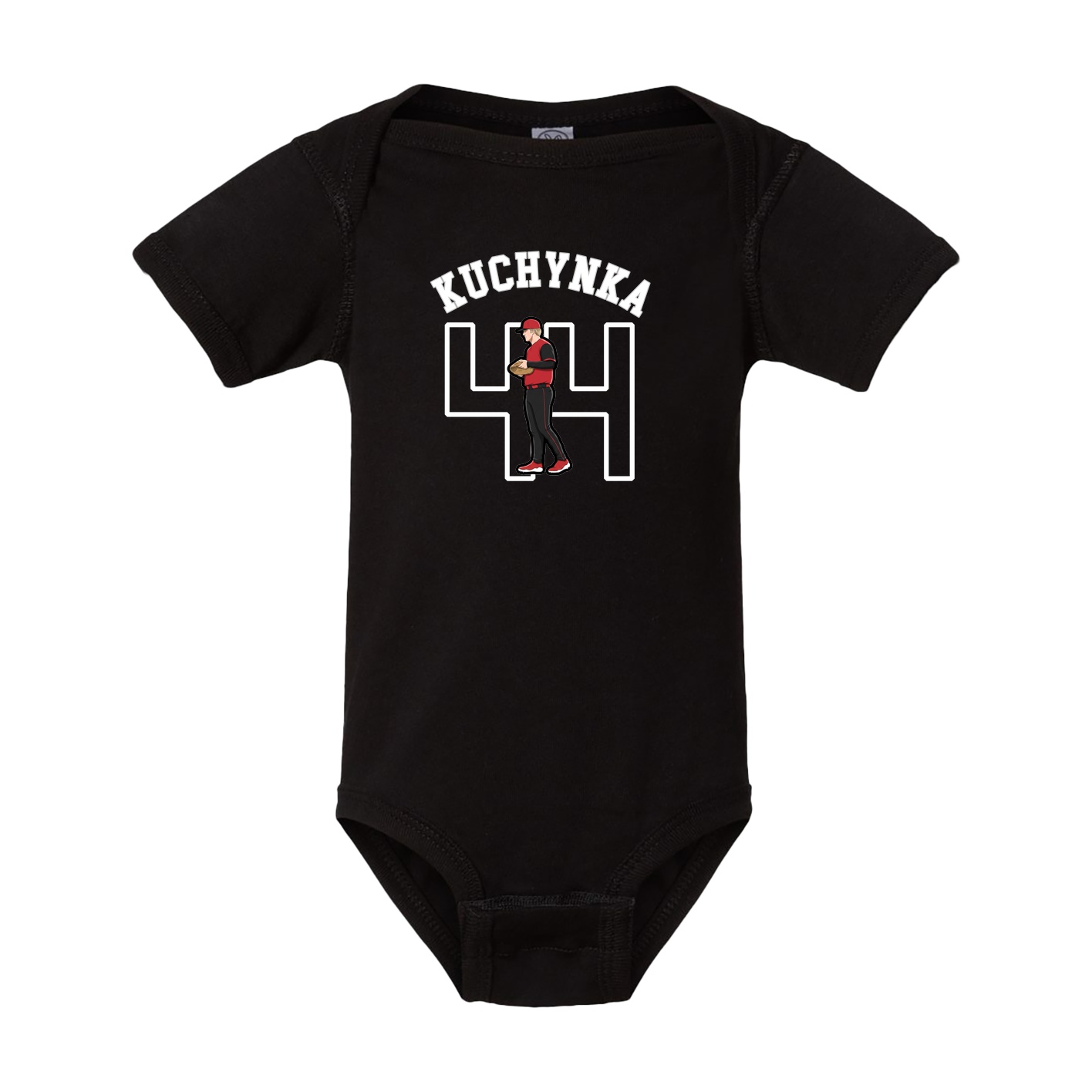 Baby Onesie — Shirsey Arch in Black