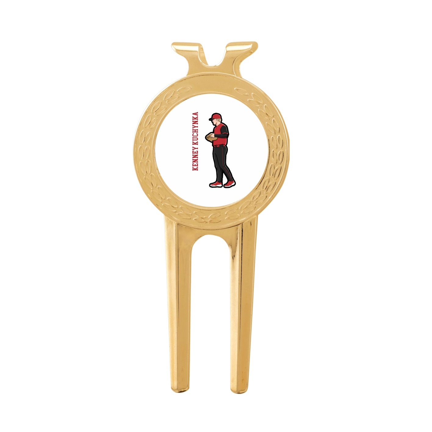 Divot Tool with Ball Marker — Name Vertical in Classic