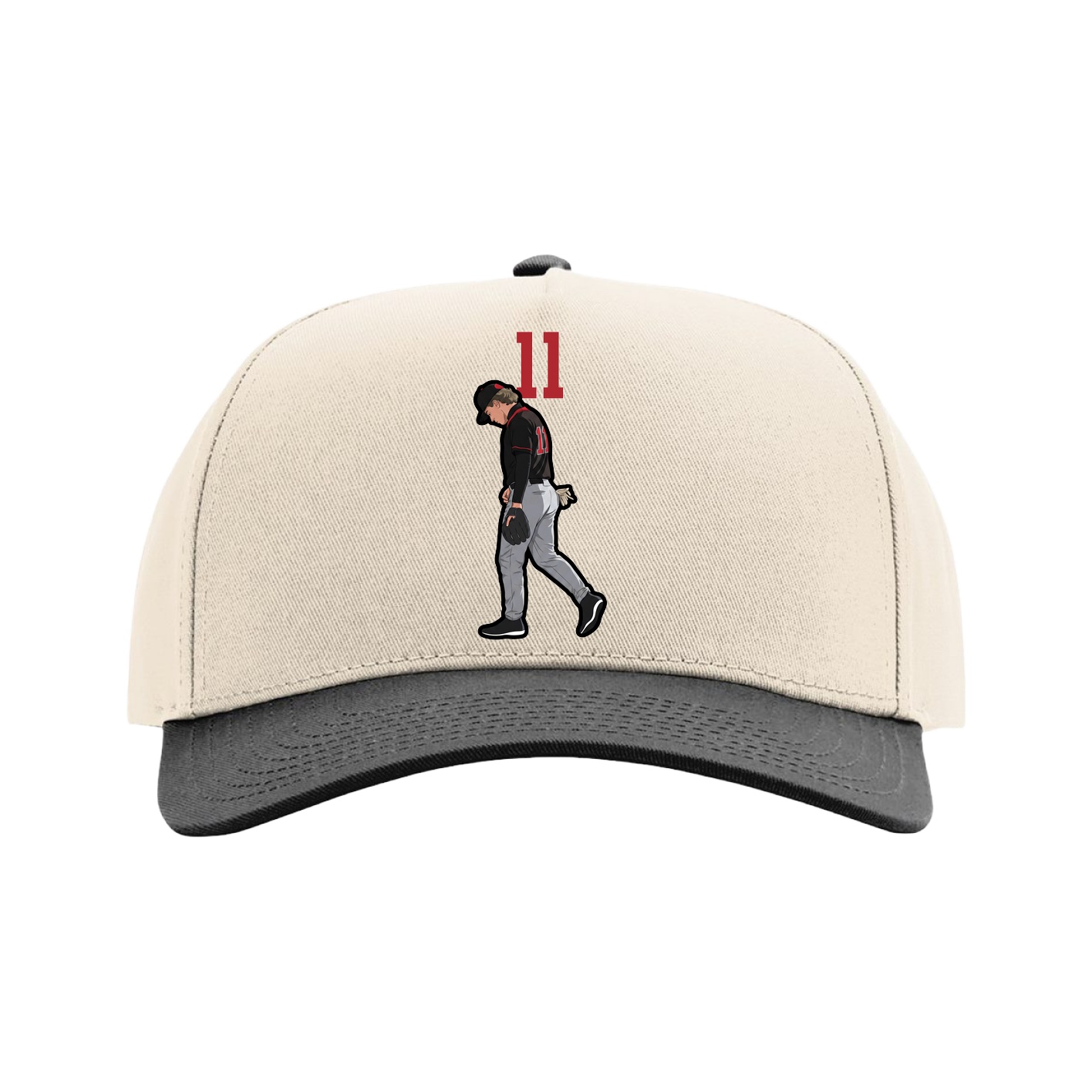 Full Fabric Five-Panel Champ Cap