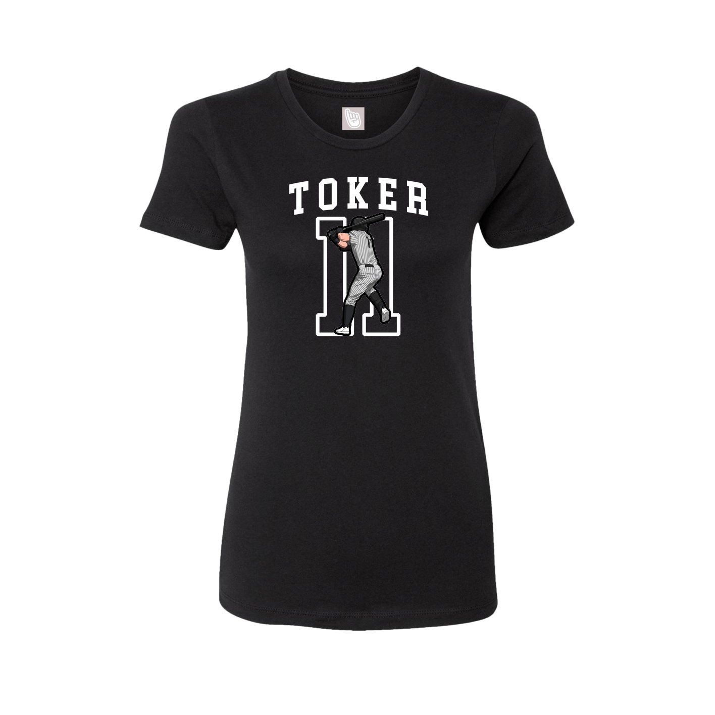 Fitted Women's Tee — Shirsey in Black