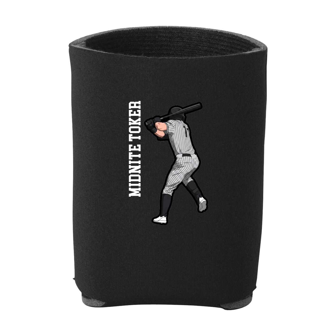 Can Holder — Name Vertical in Black