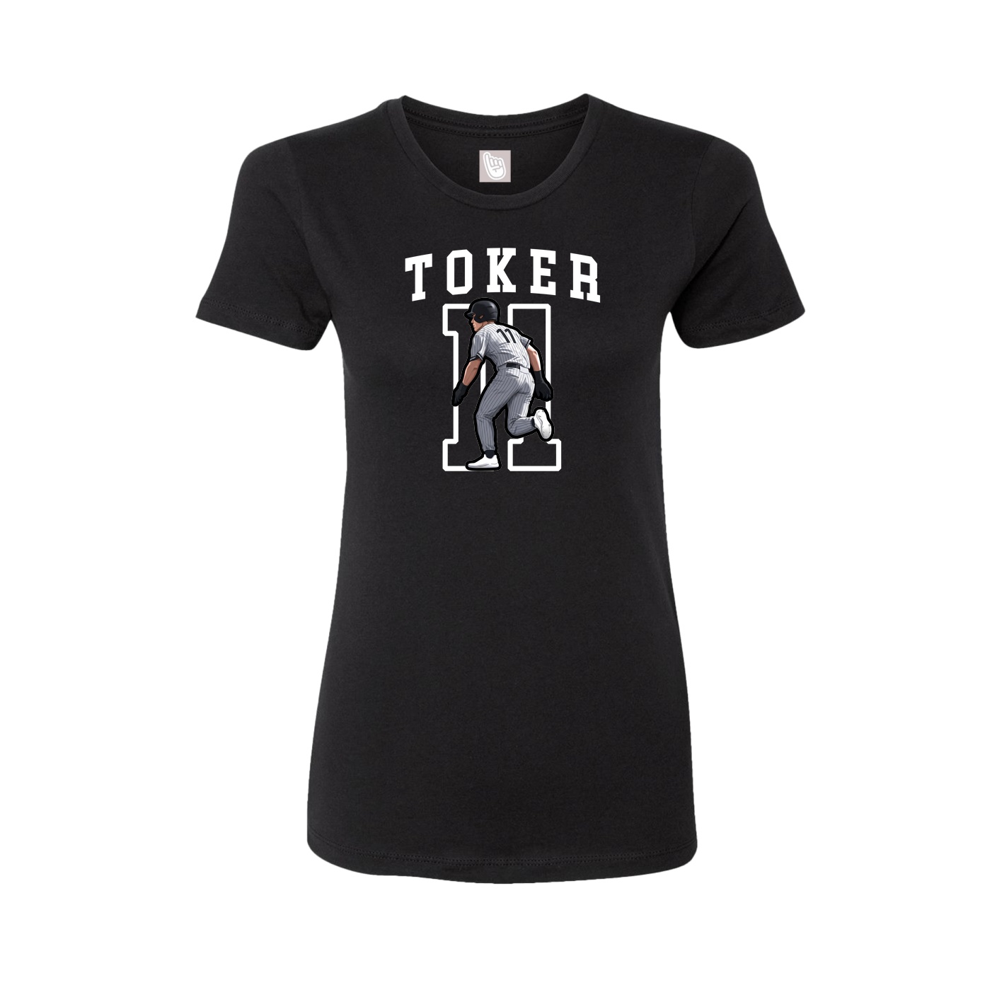 Fitted Women's Tee — Shirsey in Black