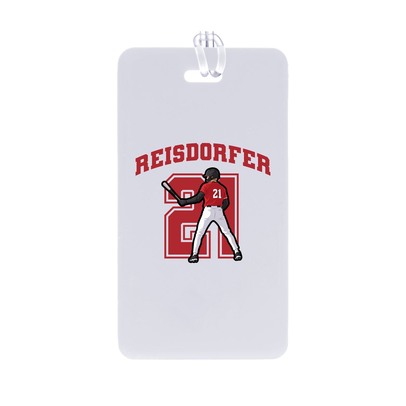 Bag Tag — Number in Classic