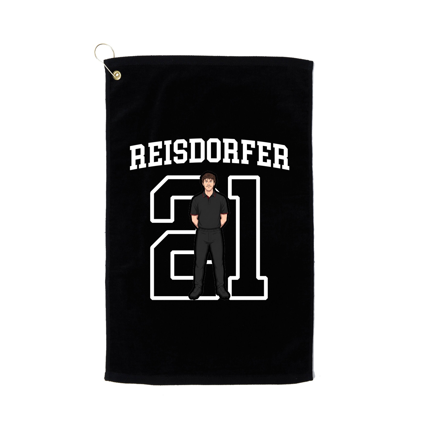 Golf Towel — Shirsey in Black