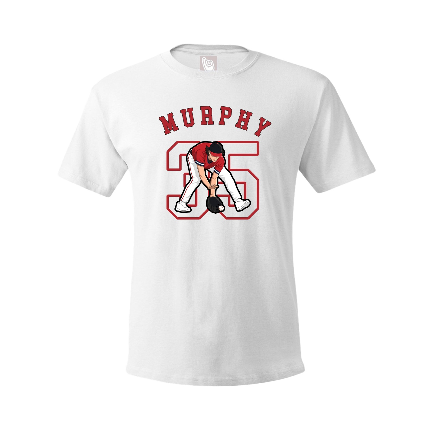Youth Tee — Shirsey Arch in White