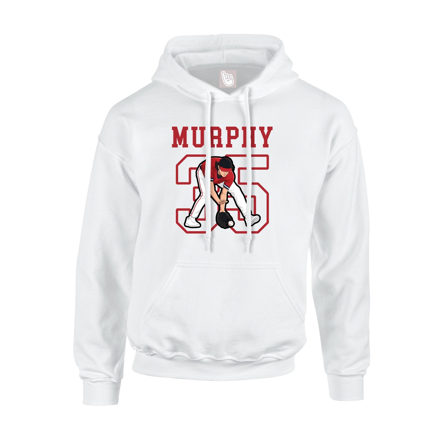 Youth Hoodie — Shirsey in White