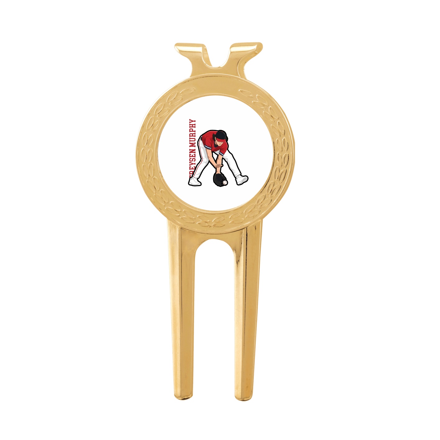 Divot Tool with Ball Marker — Name Vertical in Classic