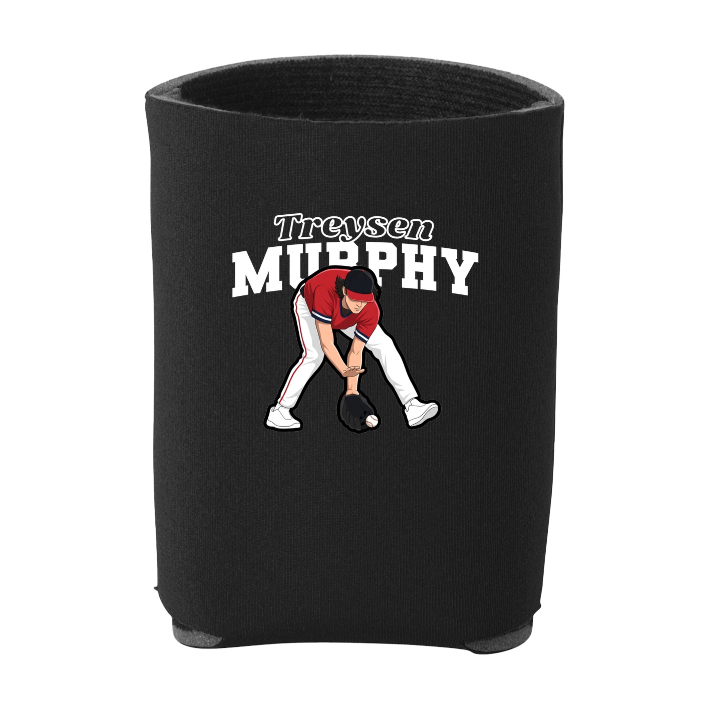 Can Holder — Name Arch in Black