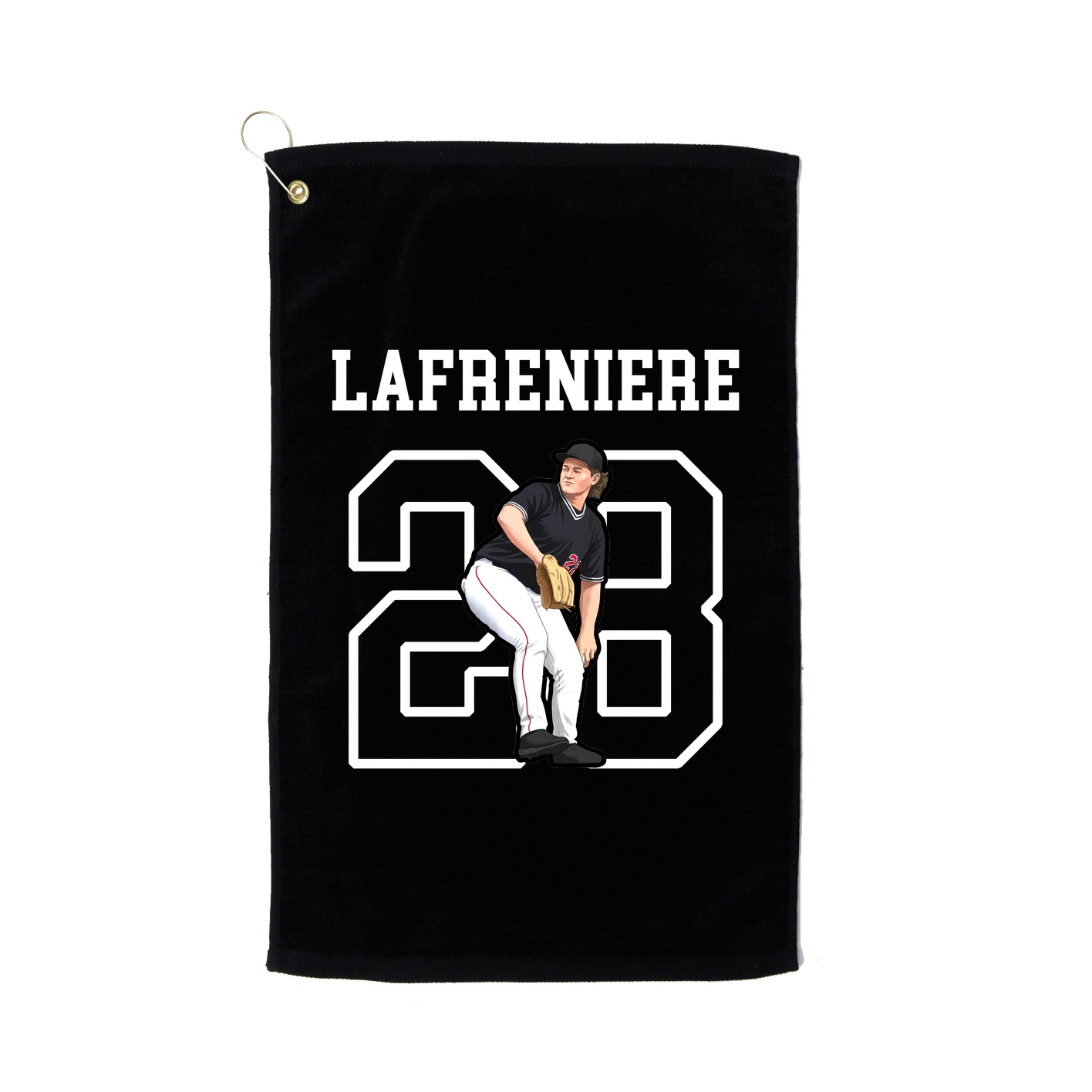 Golf Towel — Shirsey in Black