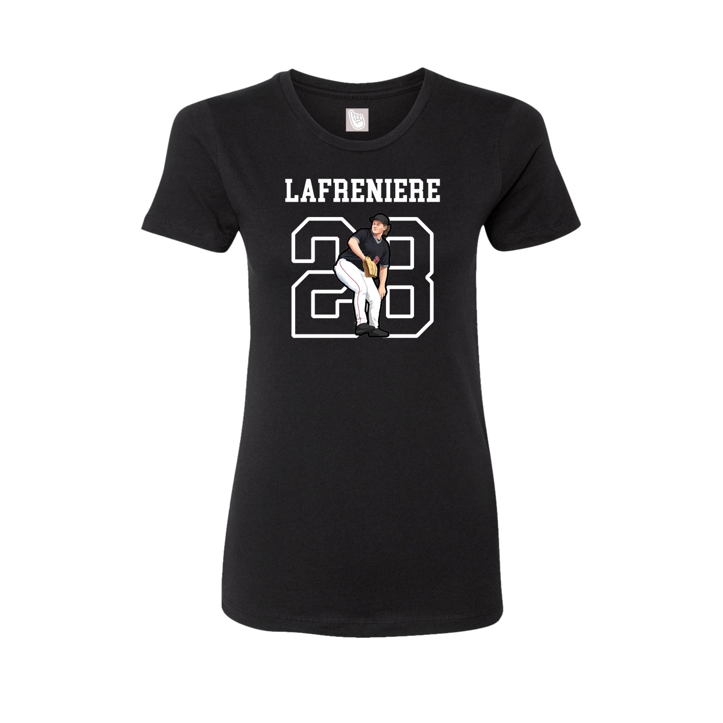 Fitted Women's Tee — Shirsey in Black
