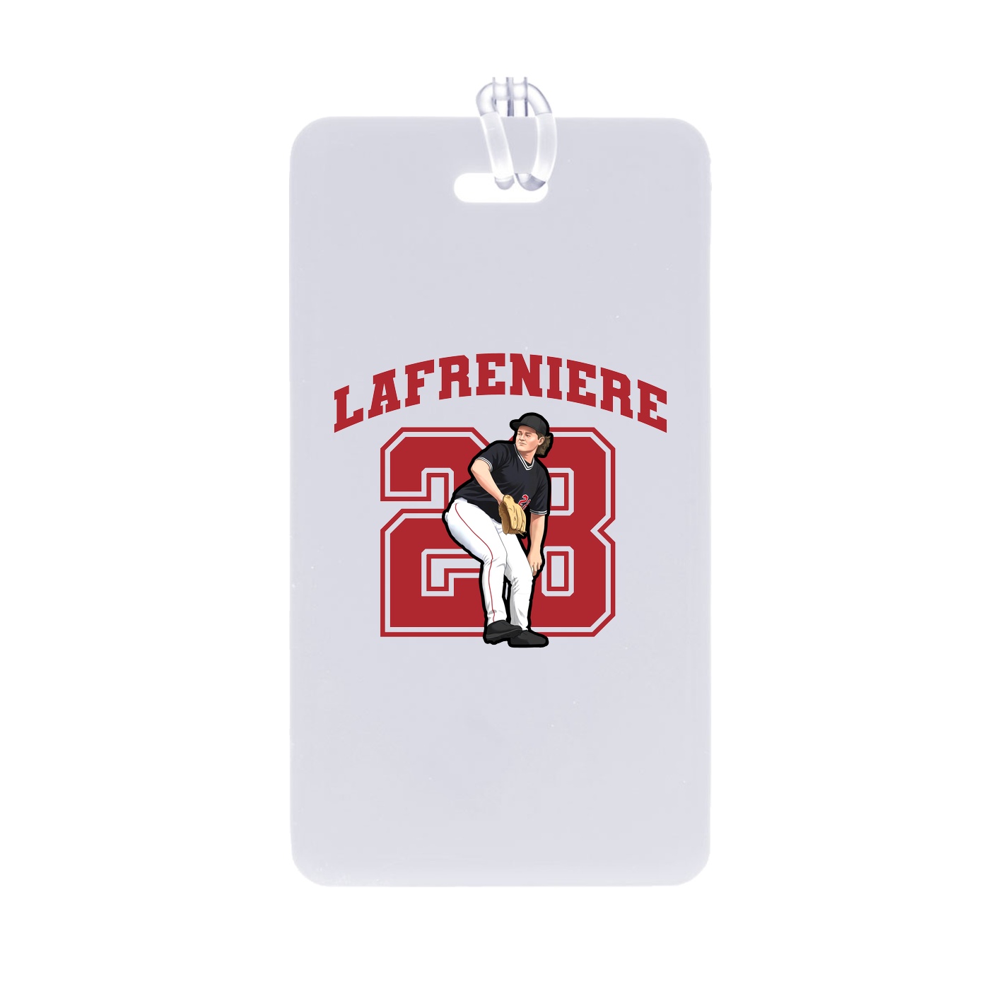 Bag Tag — Number in Classic