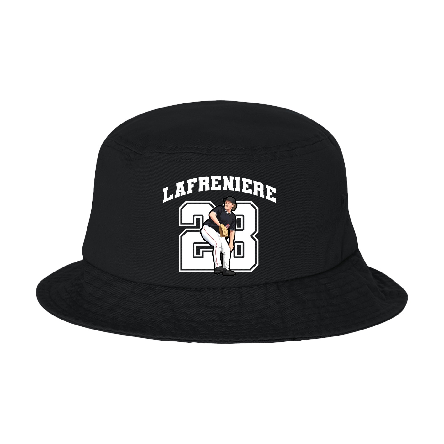 Bucket Cap — Number in Black