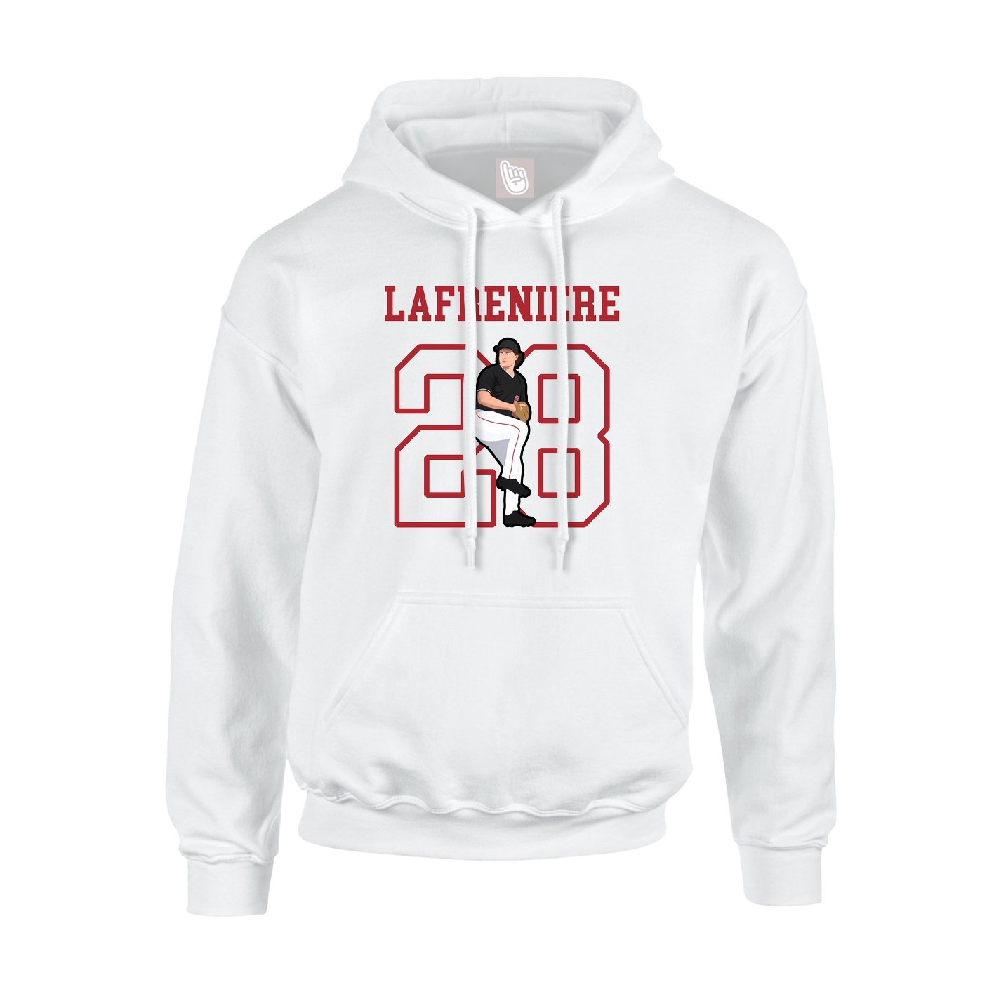 Youth Hoodie — Shirsey in White