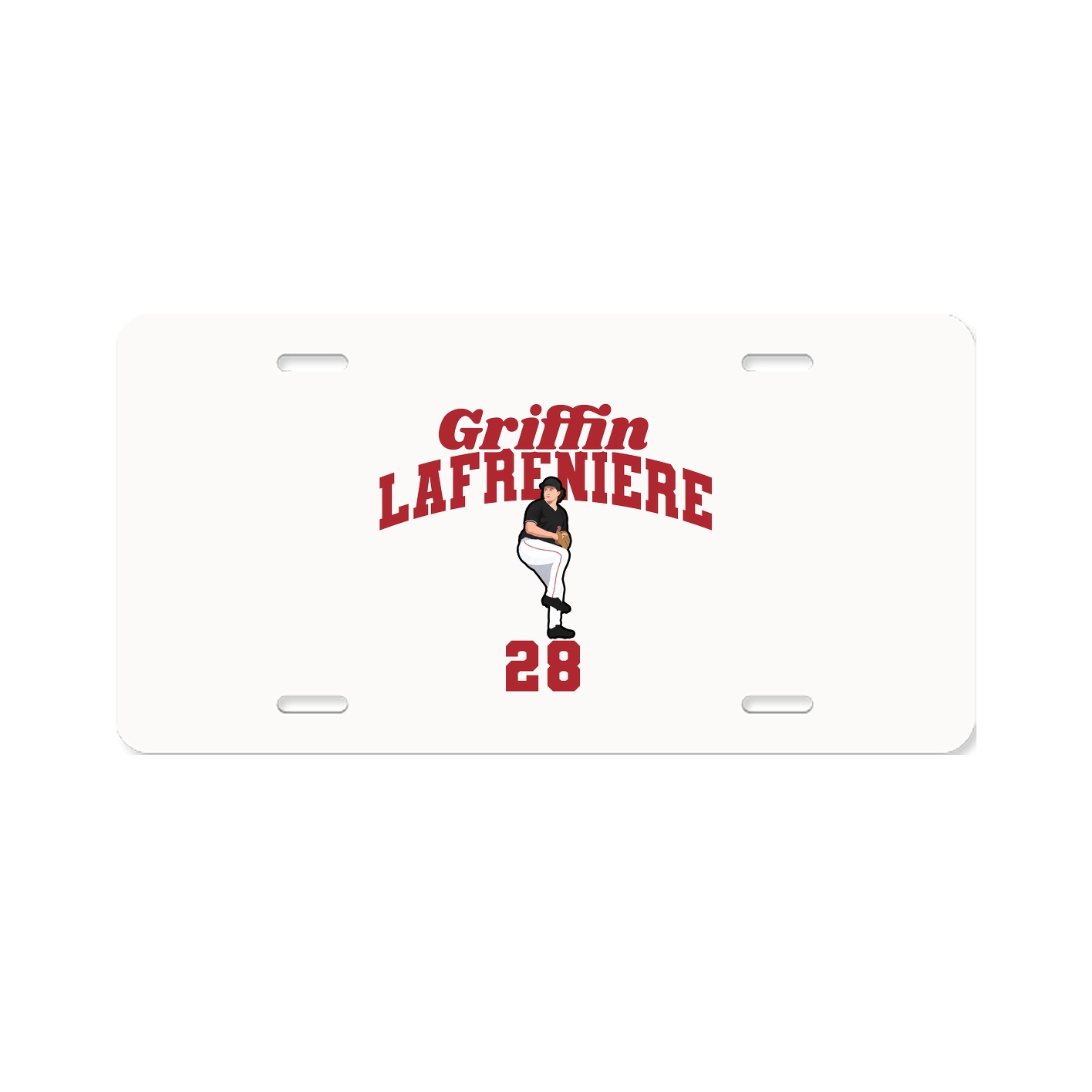 License Plate — Signature Arch in Classic