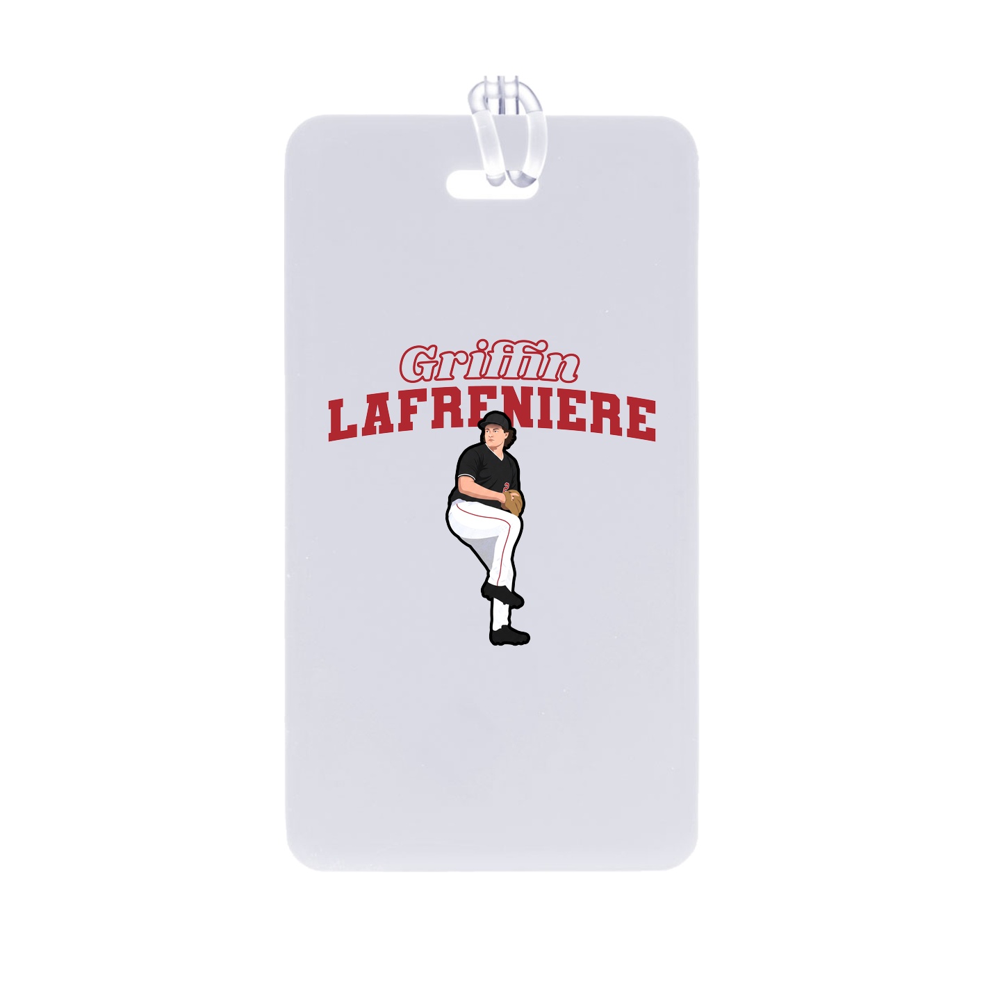 Bag Tag — Name Arch in Classic