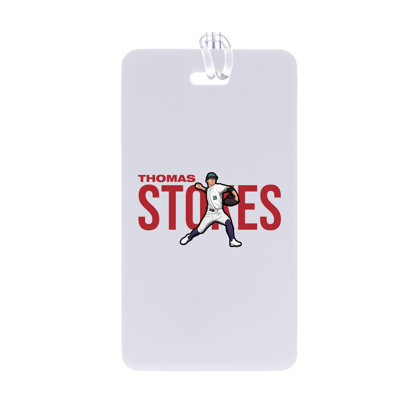 Bag Tag — Player Name in Classic