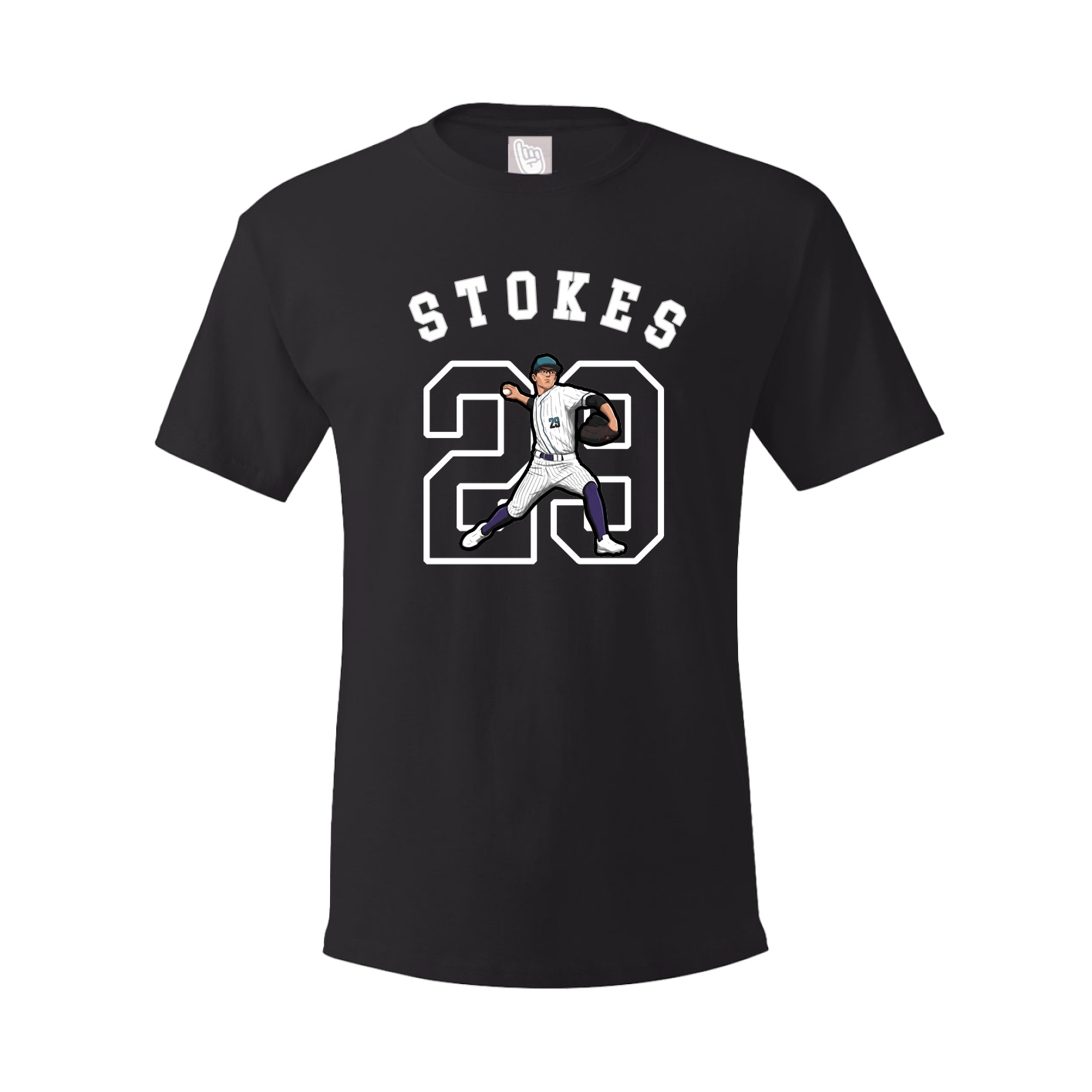 Youth Tee — Shirsey Arch in Black