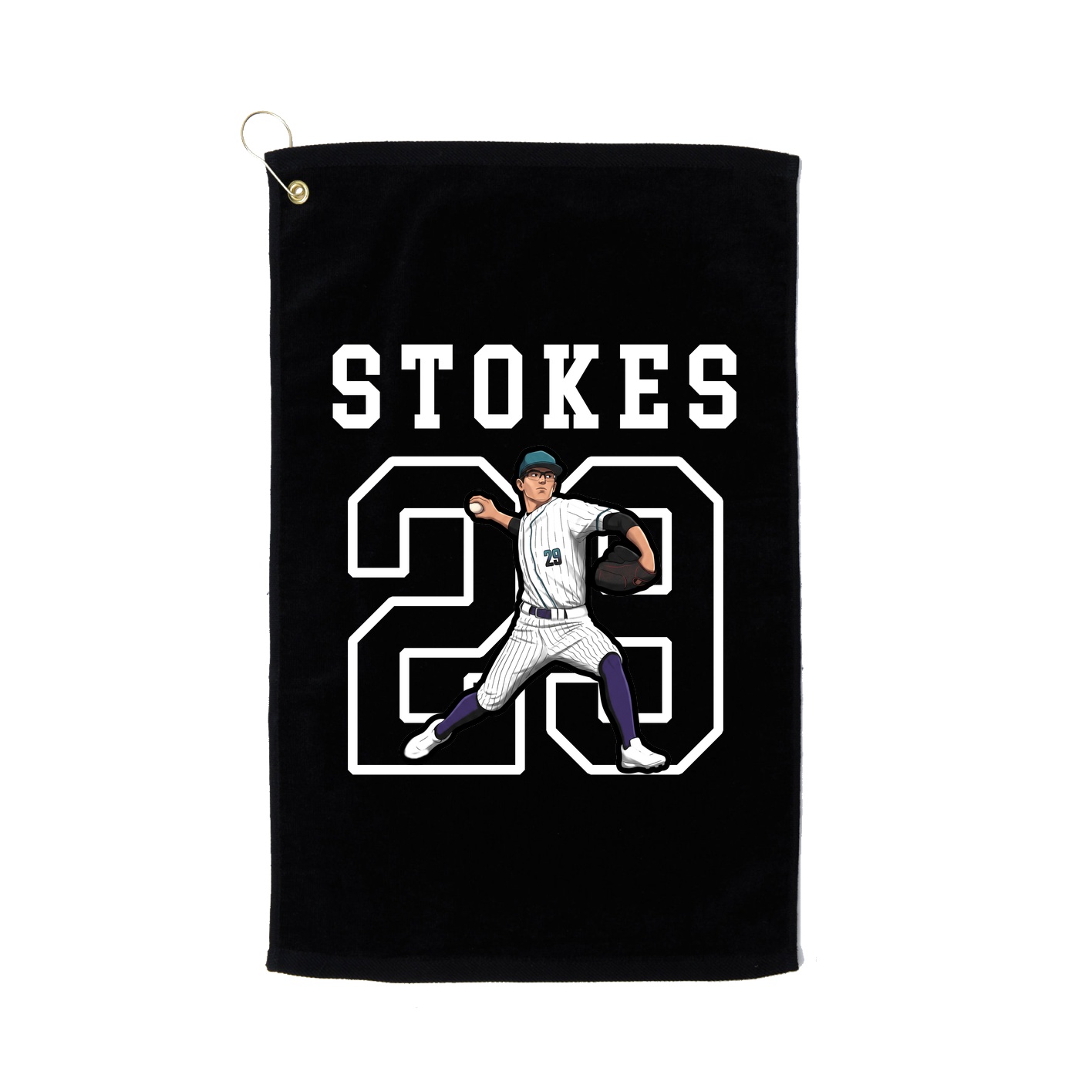 Golf Towel — Shirsey in Black