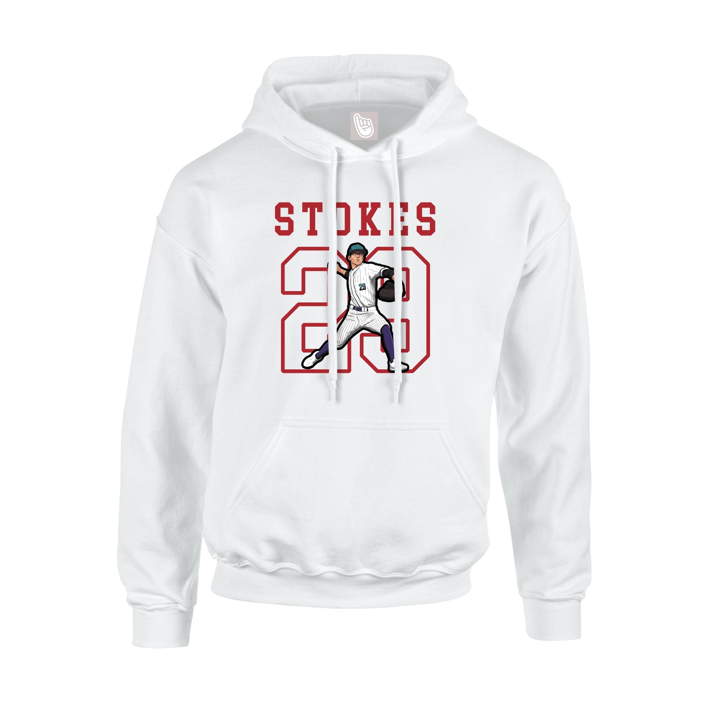 Youth Hoodie — Shirsey in White