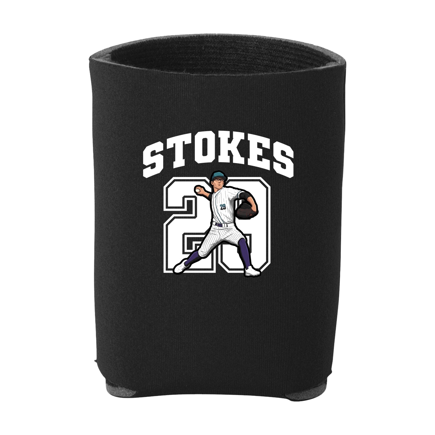 Can Holder — Number in Black