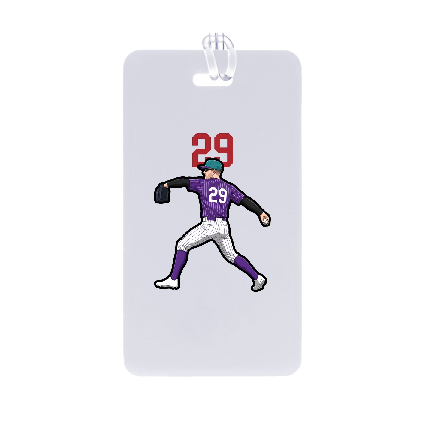 Bag Tag — Number Top in Classic