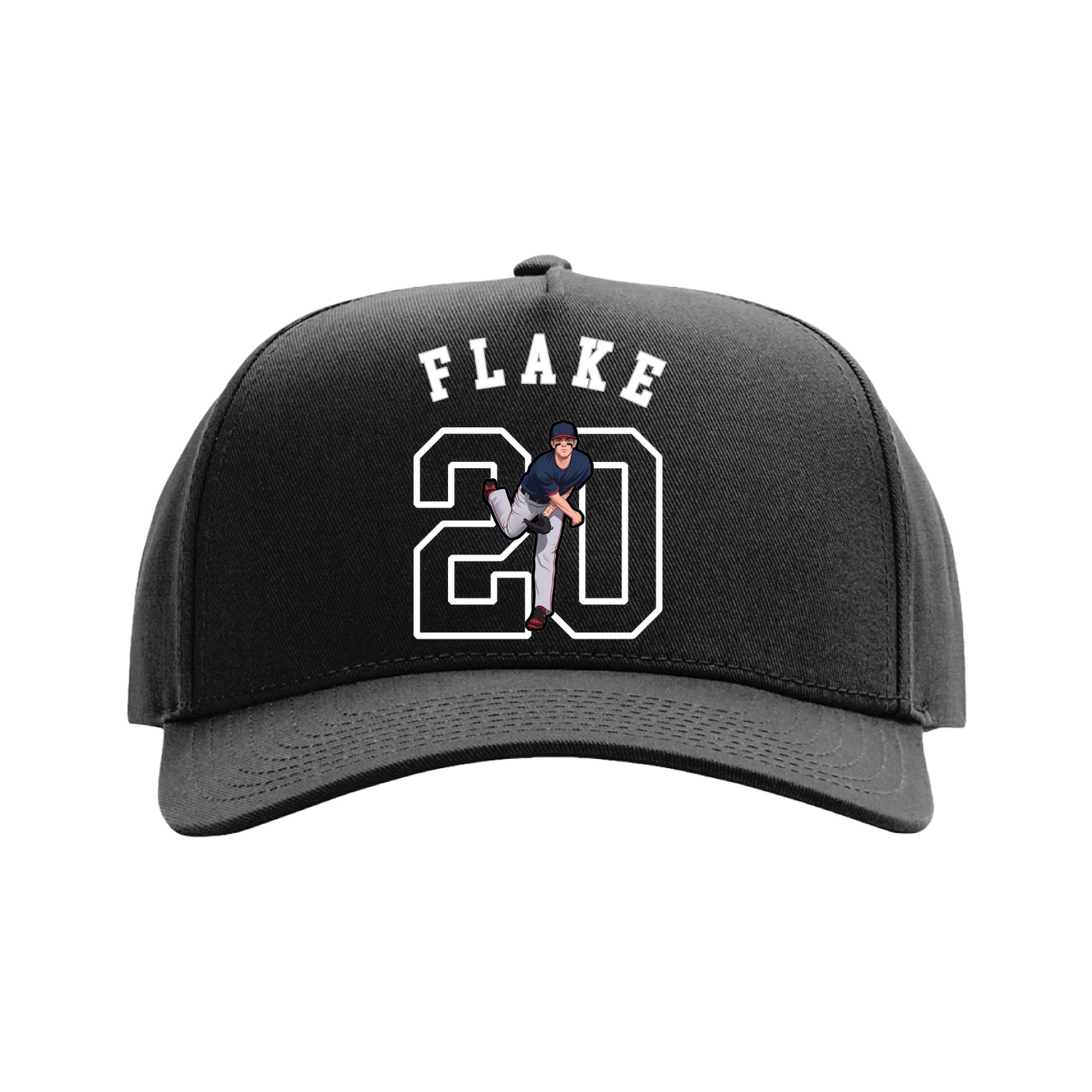 Full Fabric Five-Panel Champ Cap