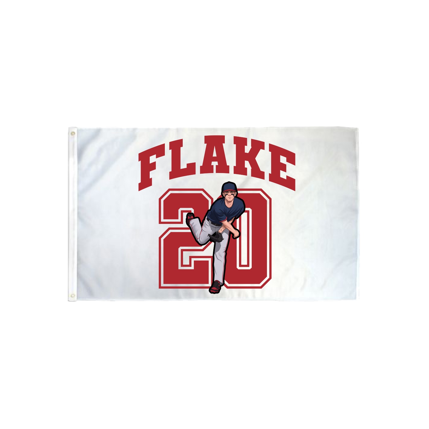 3x5 Flag — Number in Classic