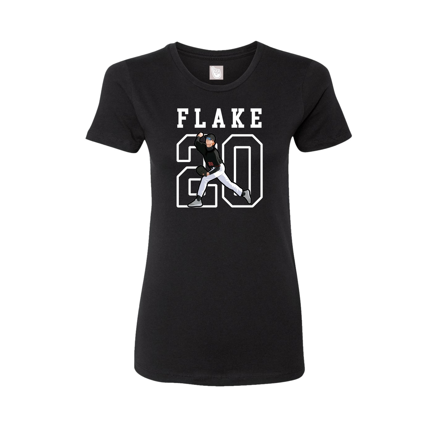 Fitted Women's Tee — Shirsey in Black