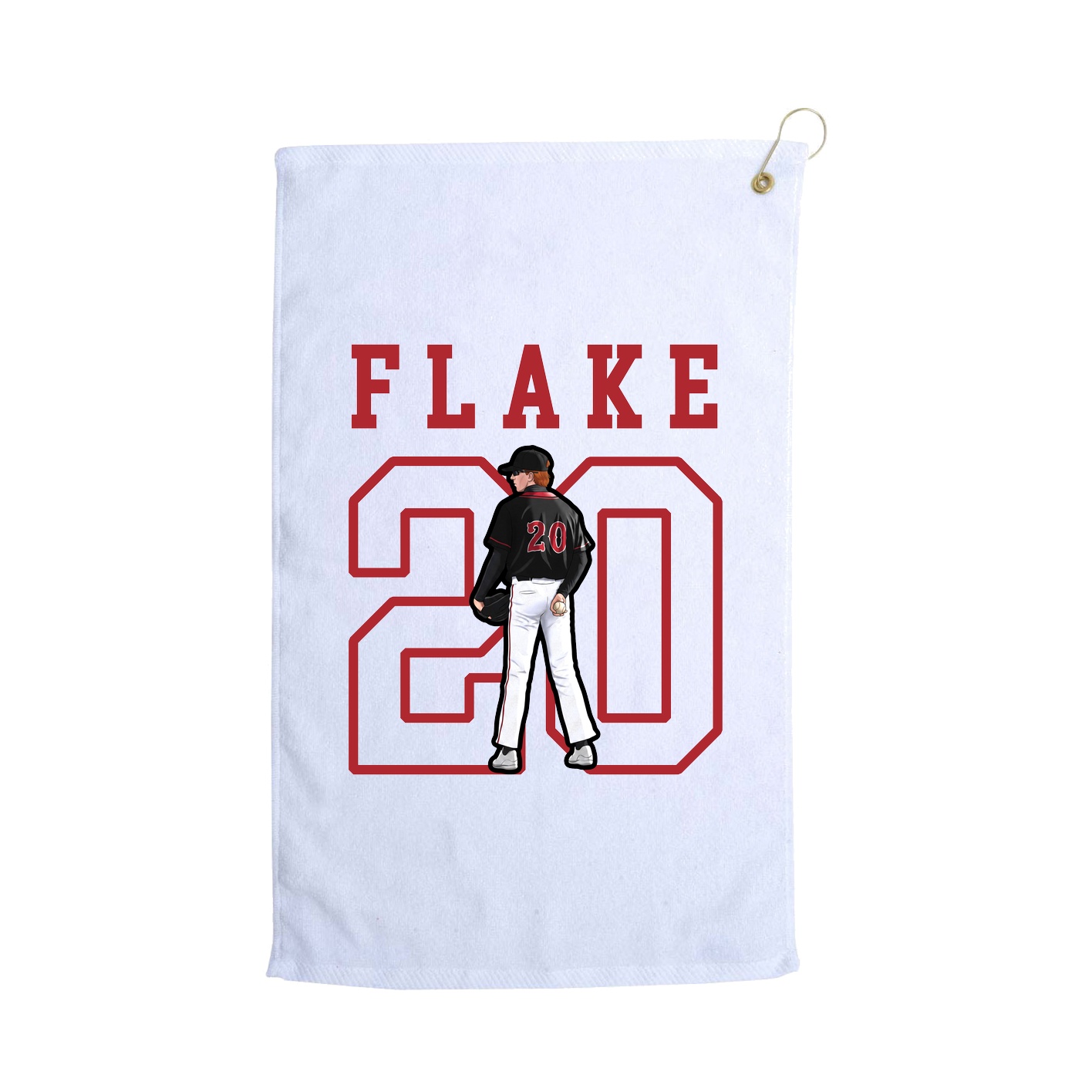 Golf Towel — Shirsey in White