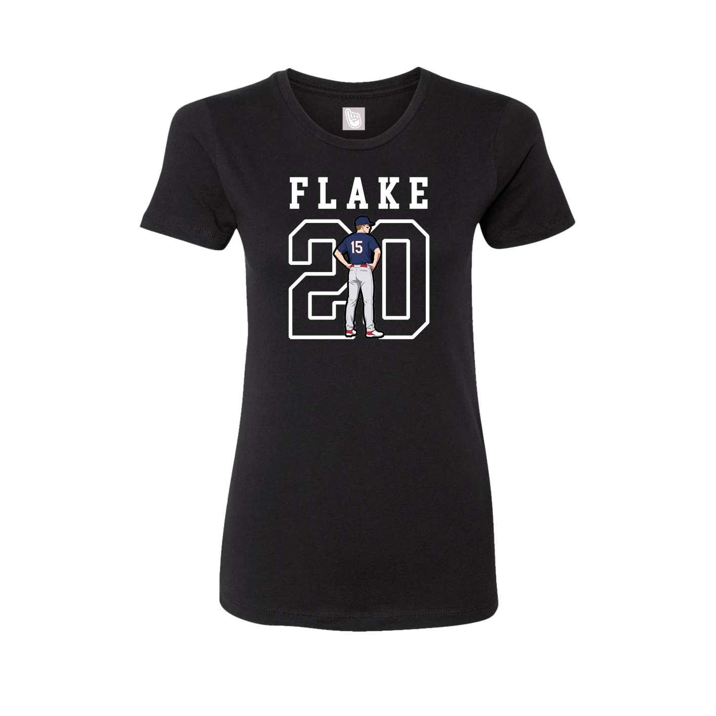 Fitted Women's Tee — Shirsey in Black