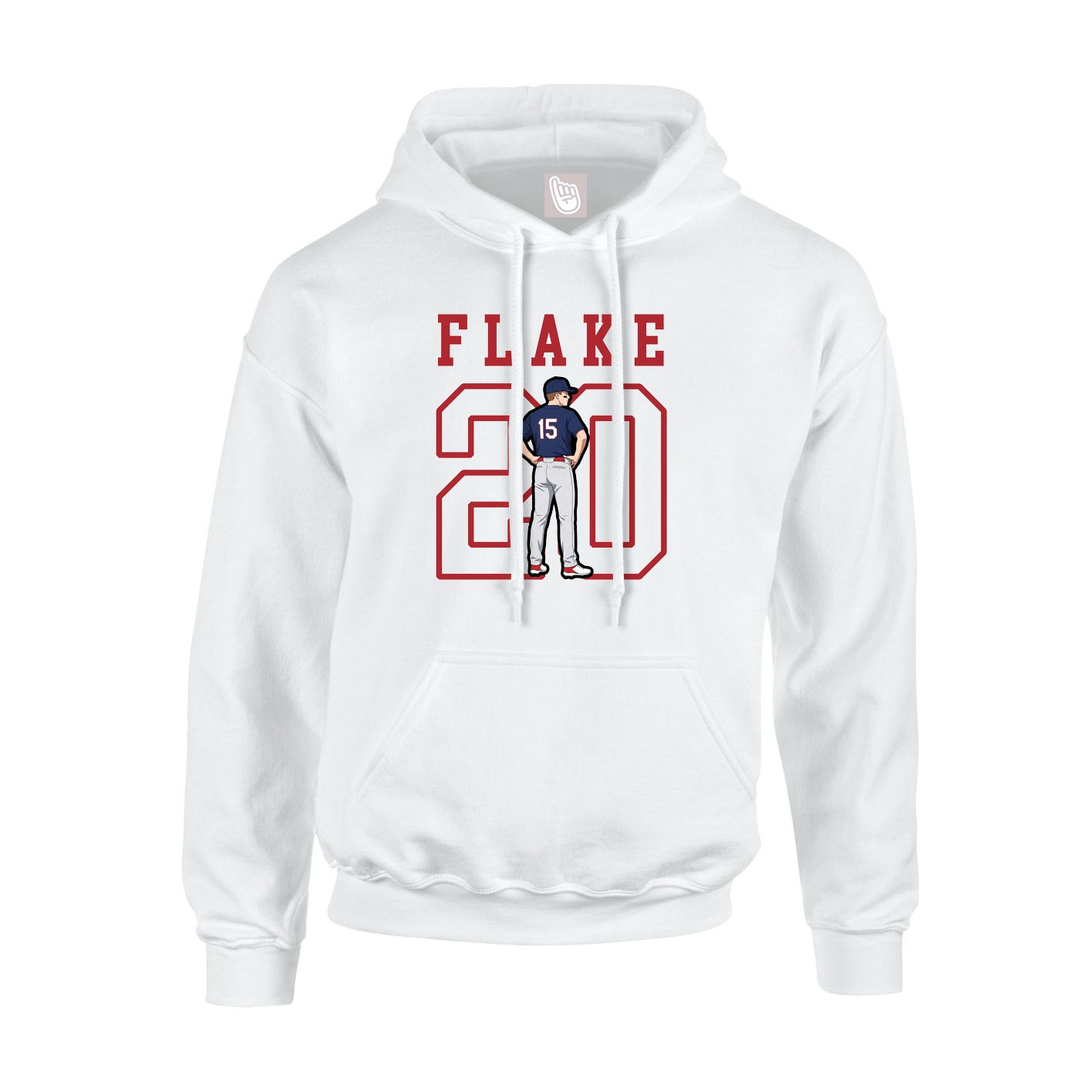 Hoodie — Shirsey in White