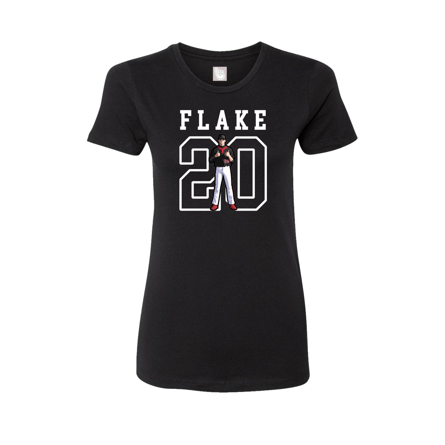 Fitted Women's Tee — Shirsey in Black