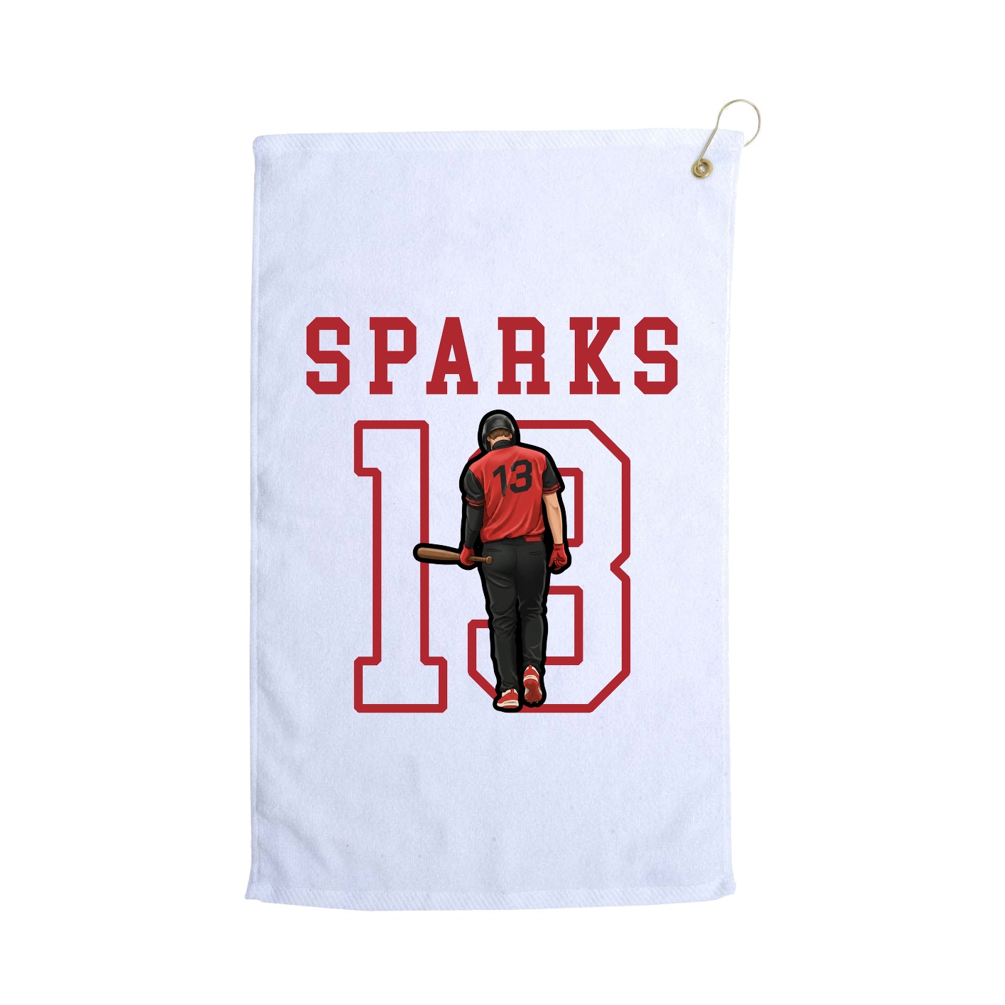 Golf Towel — Shirsey in White